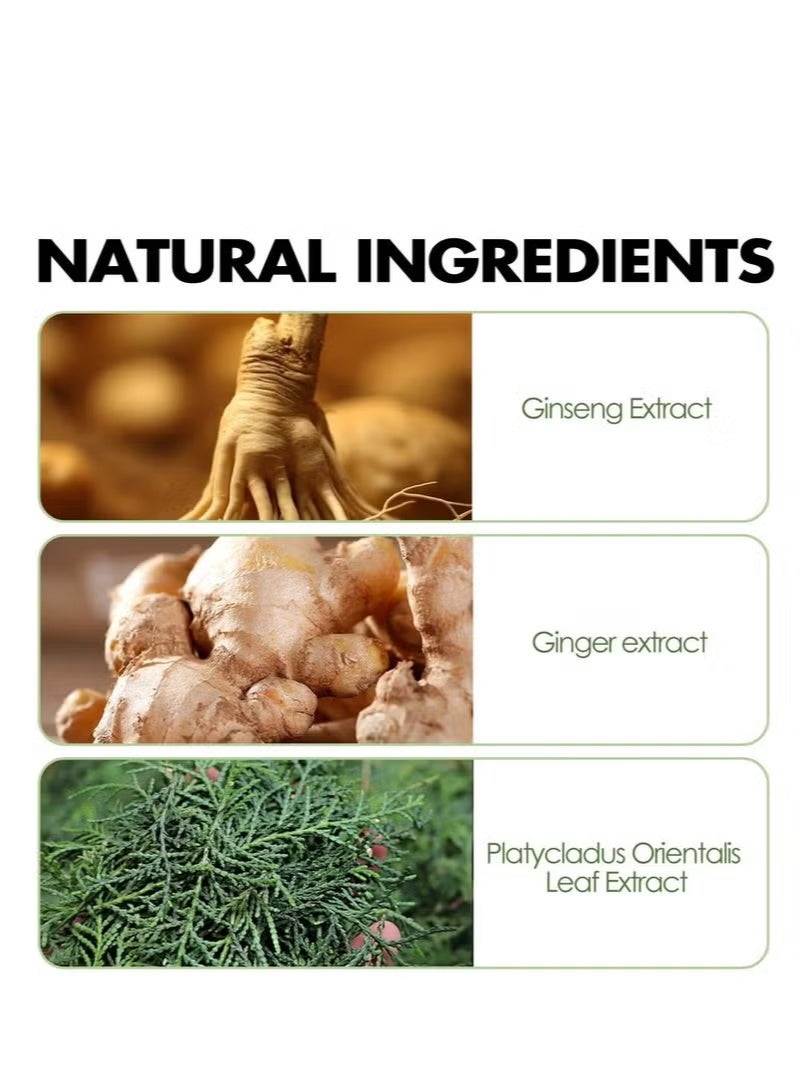 إيلهو صبغة شعر نبات الفقاعات، صبغة شعر نباتية طبيعية، صبغة شعر نبات الفقاعات هوانغ يي، مستخلص نباتي نقي لتلوين الشعر الرمادي، شامبو صبغة فورية طبيعية للشعر، كريم صبغة شعر من فاكهة النبات 30 مل، 10 عبوات/علبة - Image 5